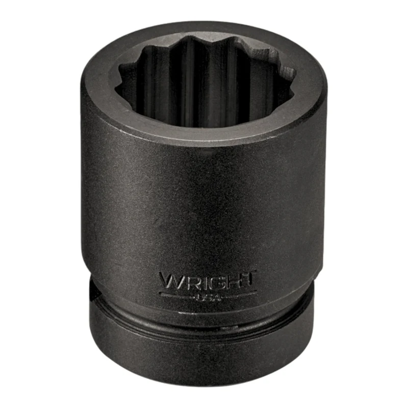 Wright Tool 67H58 3/4" Drive 12 Point Standard Impact Socket - 1-13/16"